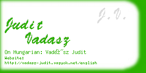 judit vadasz business card